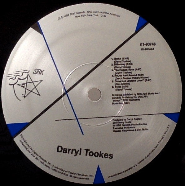 Darryl Tookes : Darryl Tookes (LP, Album)