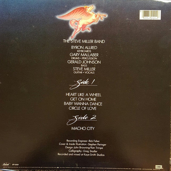 The Steve Miller Band* : Circle Of Love (LP, Album, Win)