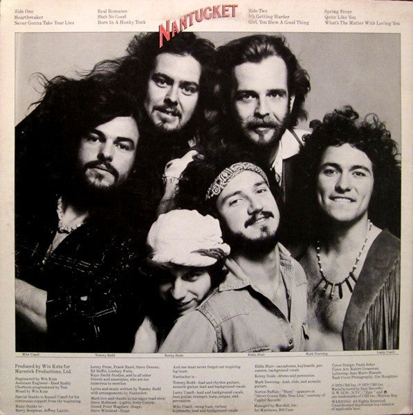 Nantucket : Nantucket (LP, Album, Ter)