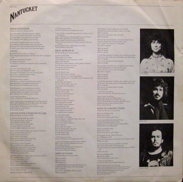 Nantucket : Nantucket (LP, Album, Ter)