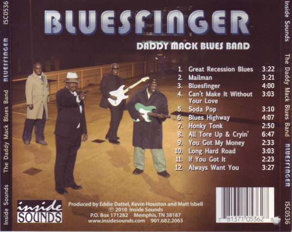 Daddy Mack Blues Band : Bluesfinger (CD, Album)