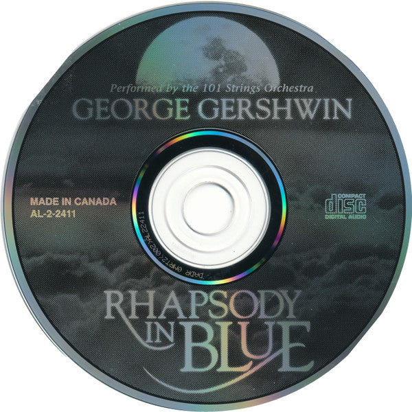 George Gershwin : 101 Strings Orchestra* : Rhapsody In Blue (CD, Album)