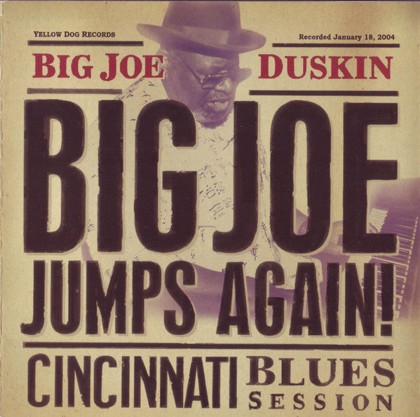 Big Joe Duskin : Big Joe Jumps Again! Cincinnati Blues Session (CD, Album)
