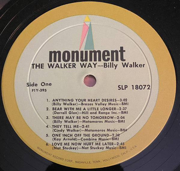 Billy Walker : The Walker Way (LP, Album)