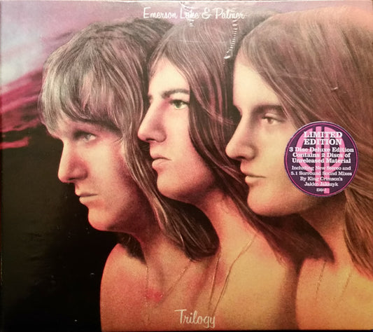 Emerson, Lake & Palmer : Trilogy (2xCD, Album, RM + DVD-A, RM, Multichannel + Dlx, L)