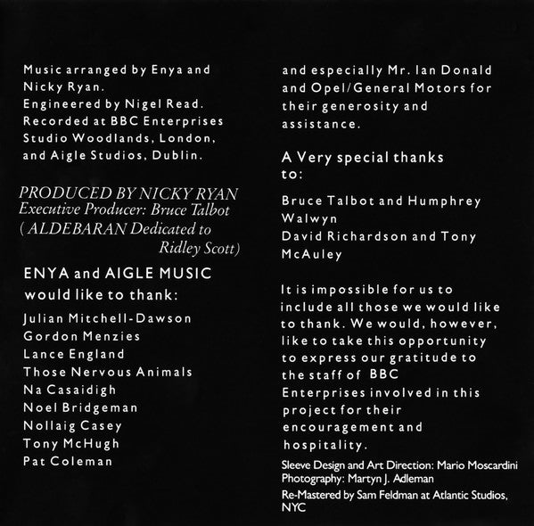 Enya : Enya (CD, Album, RE, RM)