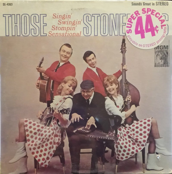 The Stonemans : Those Singin' Swingin' Stompin' Sensational  Stonemans (LP, Album)