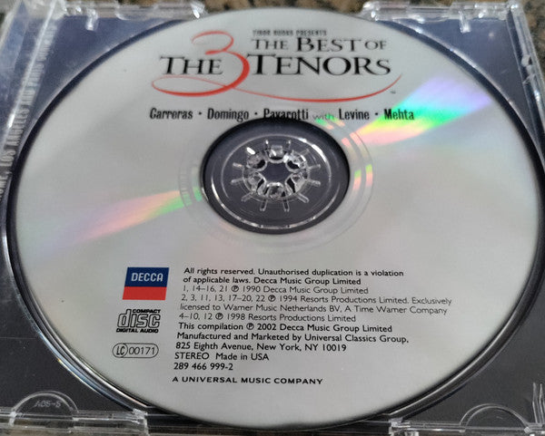 The Three Tenors : The Best Of The 3 Tenors (CD, Comp)