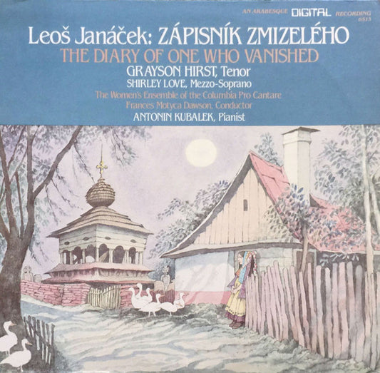 Leoš Janáček : Zapisnik Zimizeleho (The Diary Of One Who Vanished) (LP)