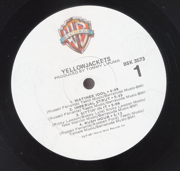Yellowjackets : Yellowjackets (LP, Album, Win)