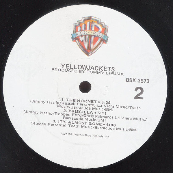 Yellowjackets : Yellowjackets (LP, Album, Win)