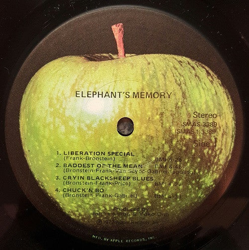 Elephant's Memory* : Elephant's Memory (LP, Album, Gat)