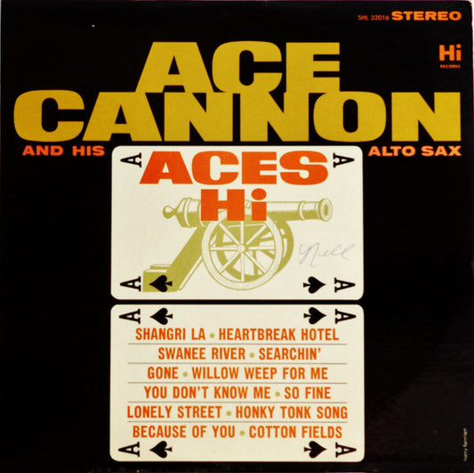 Ace Cannon : Aces Hi (LP, Album)