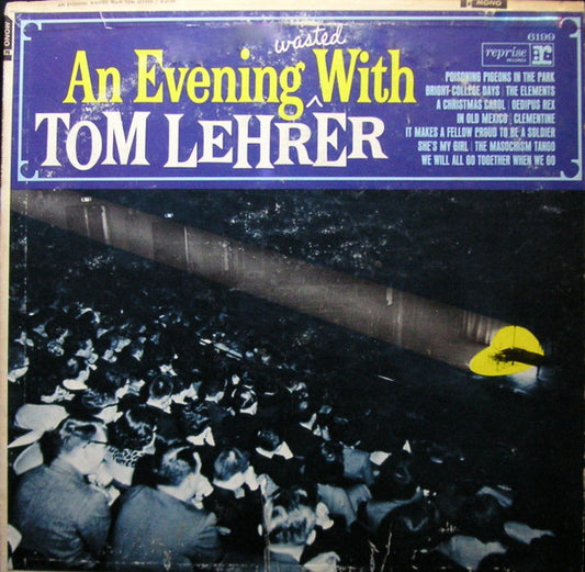Tom Lehrer : An Evening Wasted With Tom Lehrer (LP, Album, Mono, RE, San)