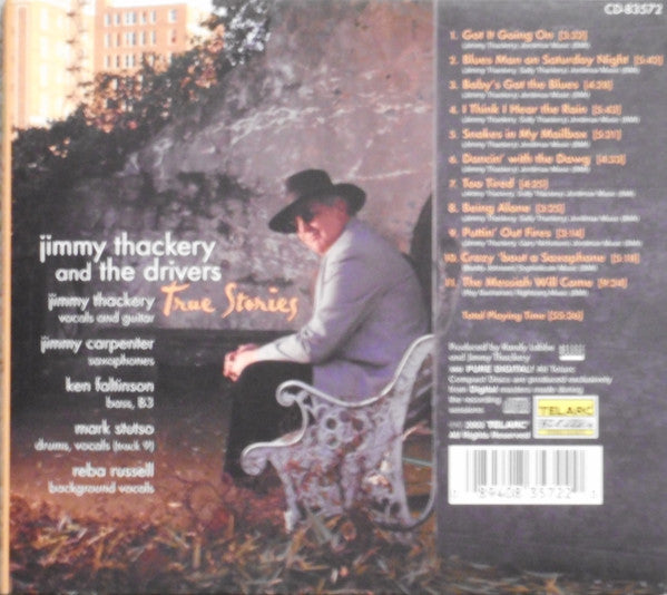 Jimmy Thackery And The Drivers* : True Stories (CD, Album, Dig)