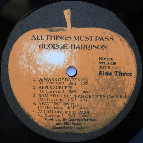 George Harrison : All Things Must Pass (3xLP, Album, Los + Box)