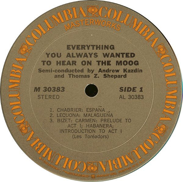 The Mighty Moog : Everything You Always Wanted To Hear On The Moog (But Were Afraid To Ask For) (LP, Album)