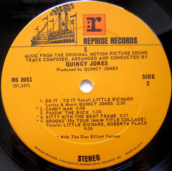 Quincy Jones : $ (Music From The Original Motion Picture Sound Track) (LP, Album)