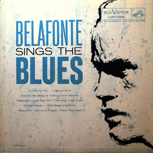 Harry Belafonte : Belafonte Sings The Blues (LP, Album, Mono, Roc)