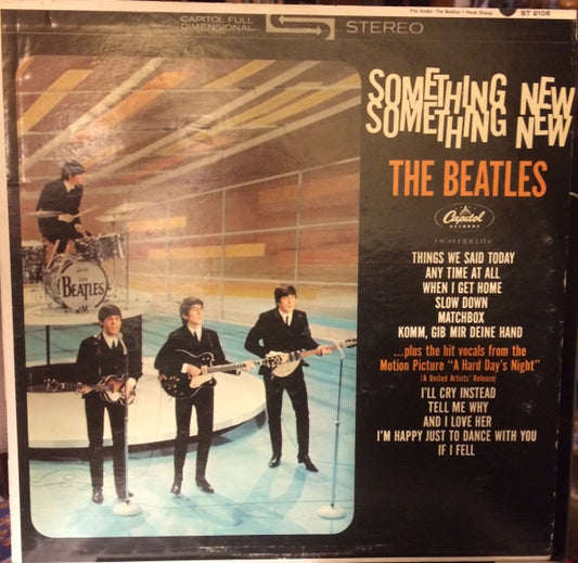 The Beatles : Something New (LP, Album, RE)