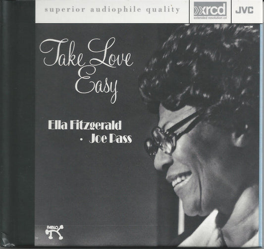 Ella Fitzgerald, Joe Pass : Take Love Easy (XRCD, Album, RE, RM)