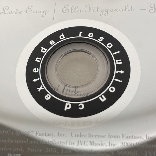 Ella Fitzgerald, Joe Pass : Take Love Easy (XRCD, Album, RE, RM)