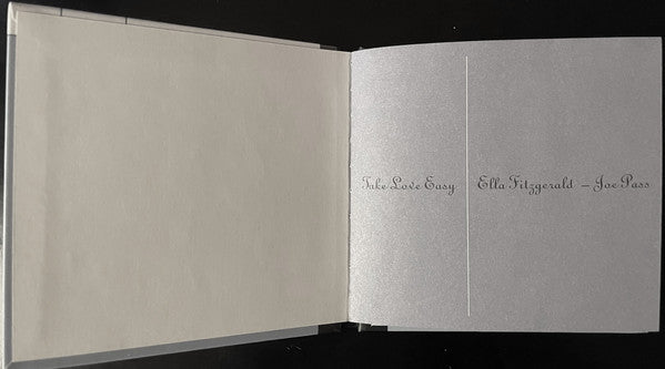 Ella Fitzgerald, Joe Pass : Take Love Easy (XRCD, Album, RE, RM)