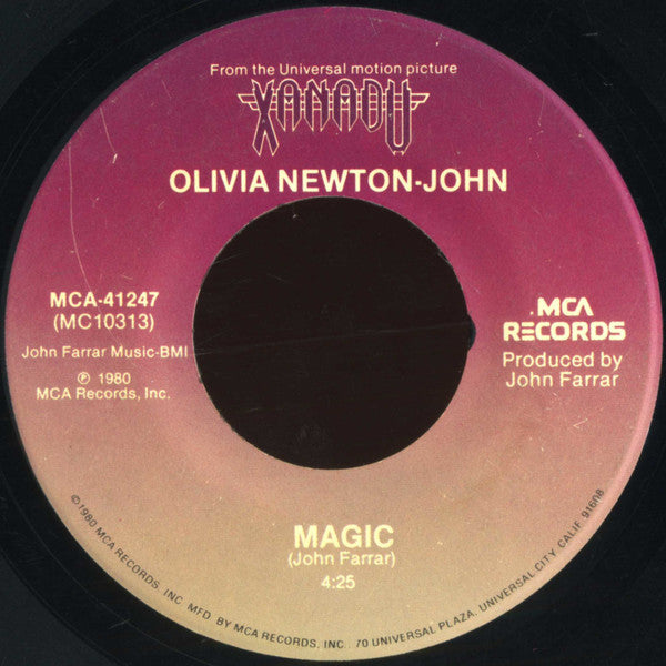 Olivia Newton-John : Magic (7", Glo)