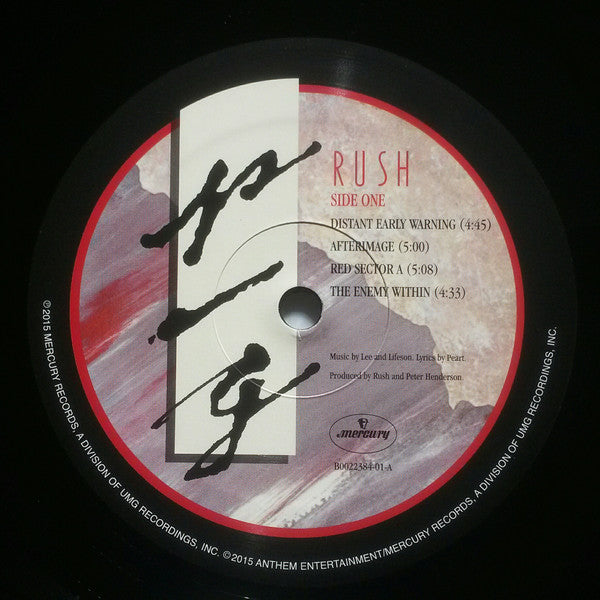 Rush : Grace Under Pressure (LP, Album, RE, RM, 200)