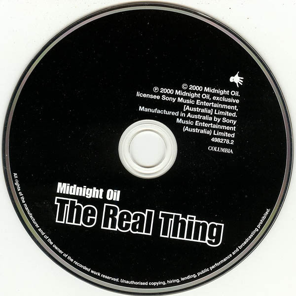 Midnight Oil : The Real Thing (CD, Album)