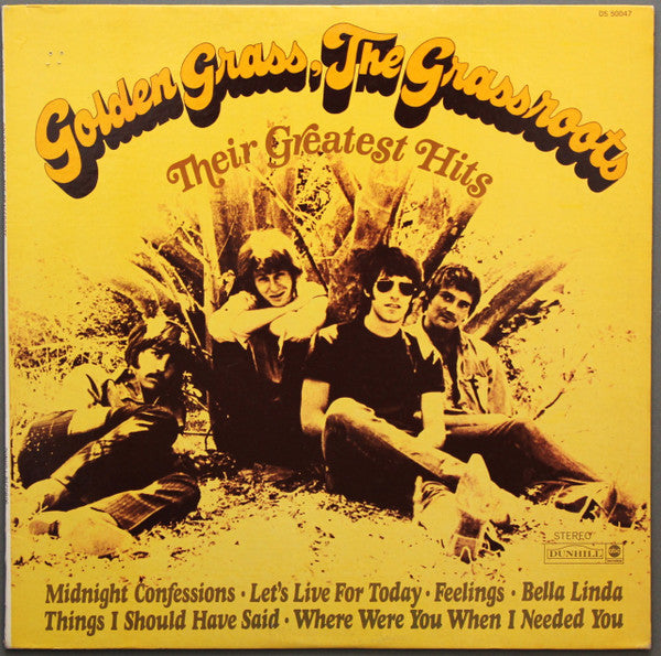 The Grassroots* : Golden Grass (Their Greatest Hits) (LP, Comp, RP)