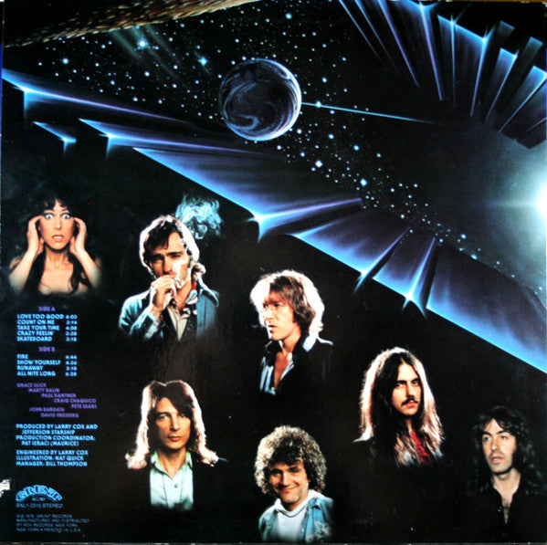 Jefferson Starship : Earth (LP, Album, Ind)