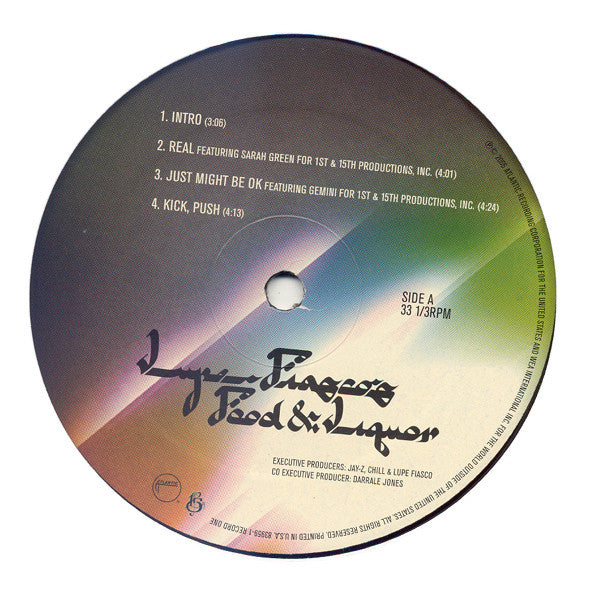 Lupe Fiasco : Lupe Fiasco's Food & Liquor (2xLP, Album)