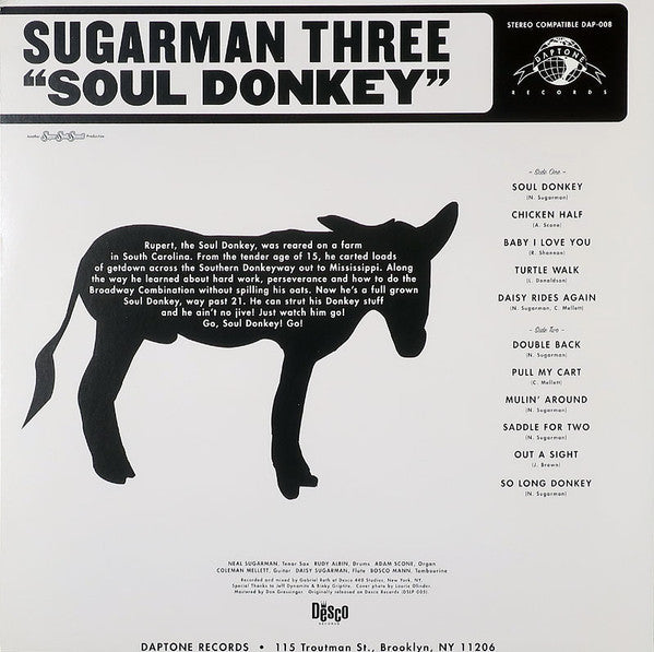 The Sugarman 3* : Soul Donkey (LP, Album, RE)