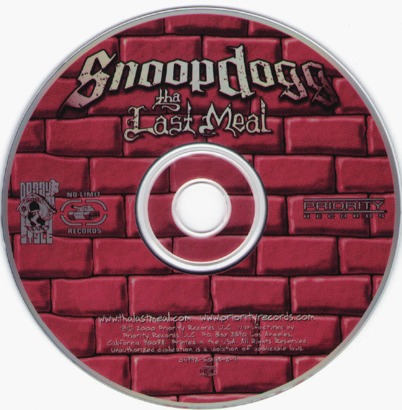 Snoop Dogg : Tha Last Meal (CD, Album, Cle)