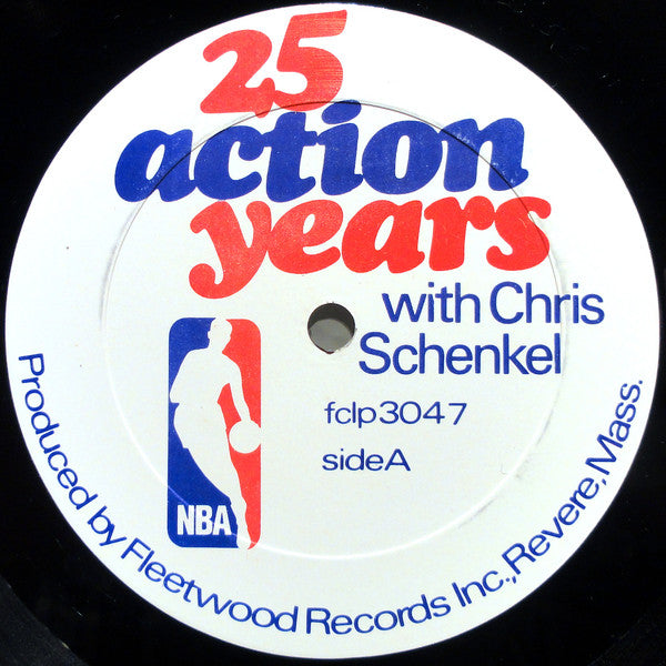 Chris Schenkel : 25th Anniversary, NBA, 25 Action Years (LP)