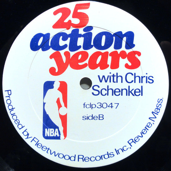 Chris Schenkel : 25th Anniversary, NBA, 25 Action Years (LP)