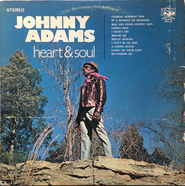 Johnny Adams : Heart & Soul (LP, Album, Ter)