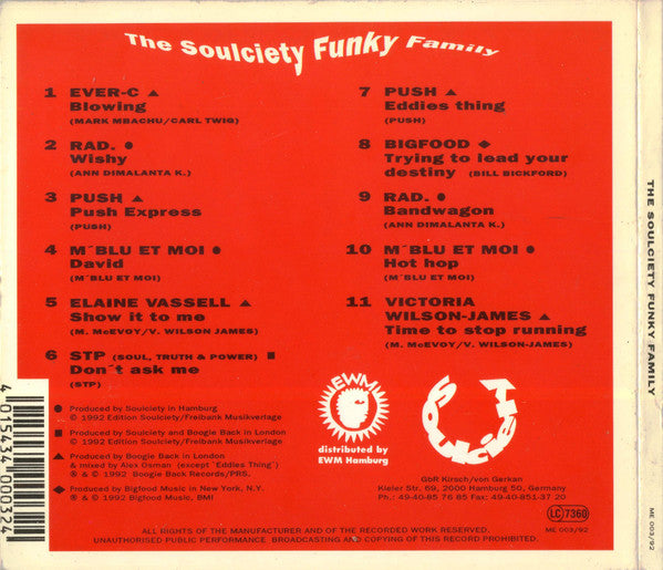 Various : The Soulciety Funky Family (CD, Comp)