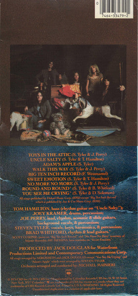 Aerosmith : Toys In The Attic (CD, Album, RE, Dig)