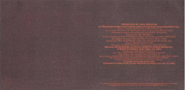 Aerosmith : Toys In The Attic (CD, Album, RE, Dig)