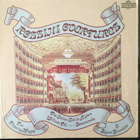Rossini* - Royal Philharmonic Orchestra / Colin Davis* : Rossini Overtures (LP)