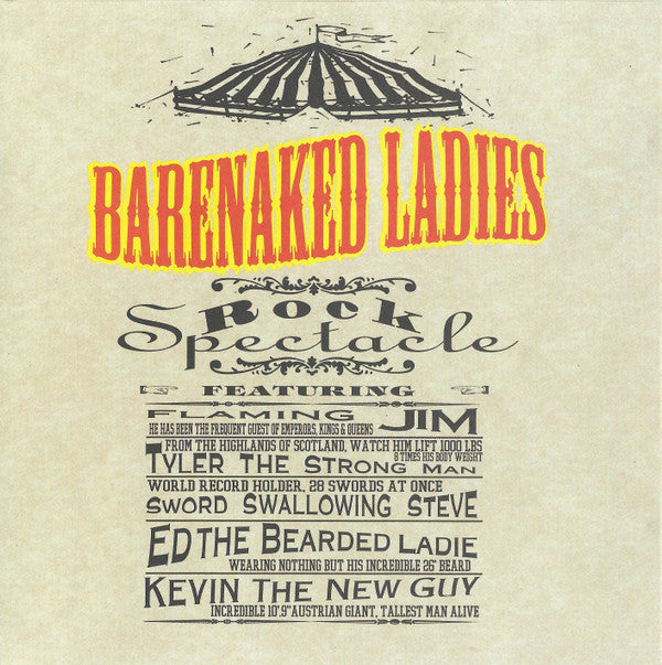 Barenaked Ladies : Rock Spectacle (CD, Album, Club, Enh)