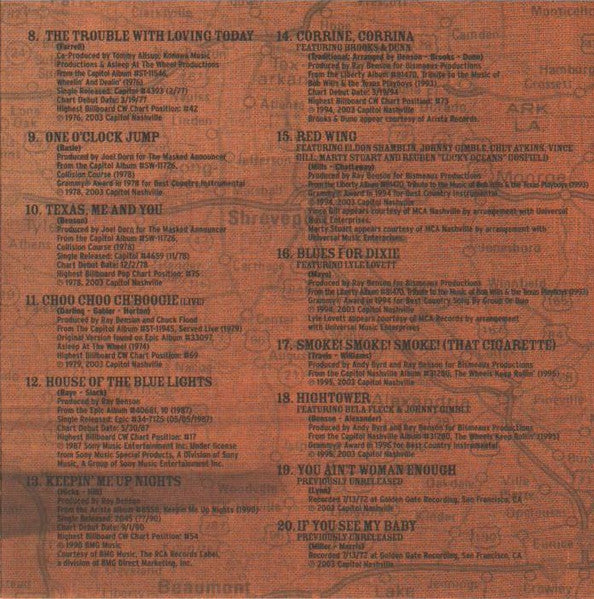 Asleep At The Wheel : 20 Greatest Hits (CD, Comp)