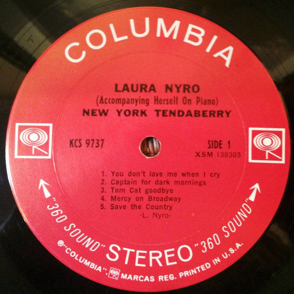 Laura Nyro : New York Tendaberry (LP, Album, Ter)