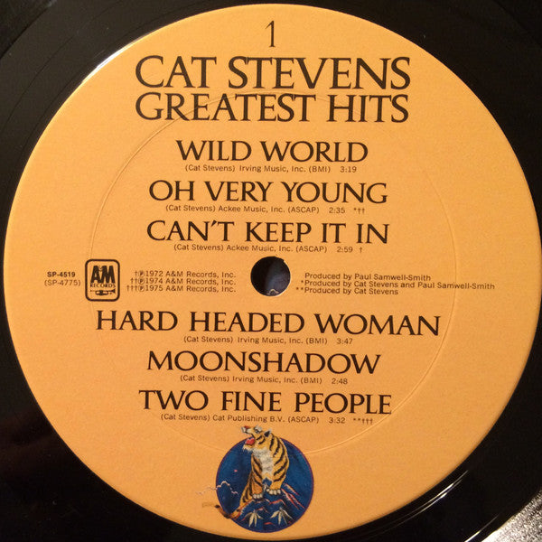 Cat Stevens : Greatest Hits (LP, Comp, Ter)