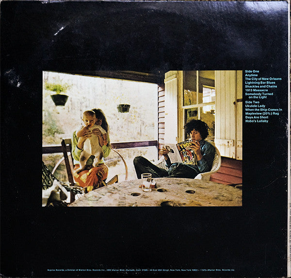 Arlo Guthrie : Hobo's Lullaby (LP, Album, RE, Win)