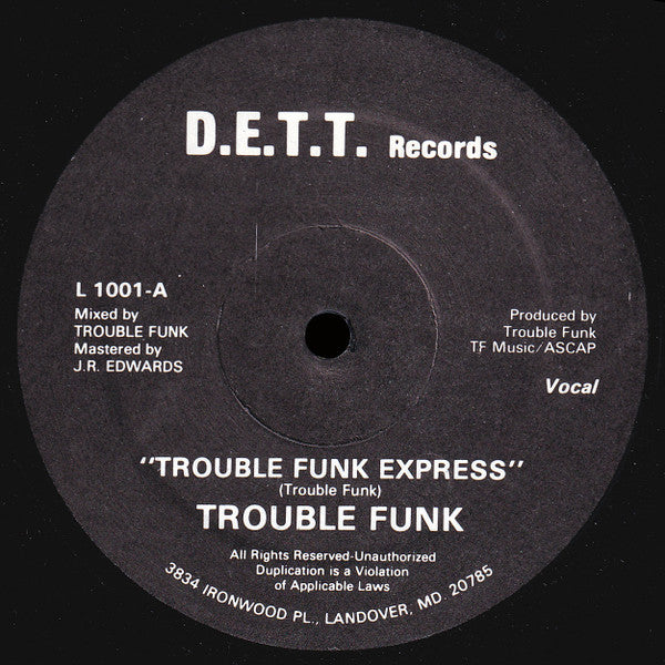 Trouble Funk : Trouble Funk Express (12")