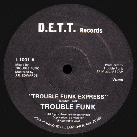 Trouble Funk : Trouble Funk Express (12")