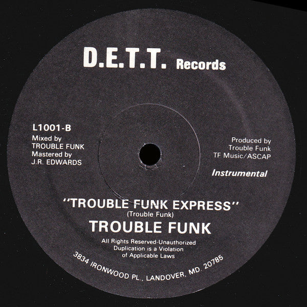 Trouble Funk : Trouble Funk Express (12")
